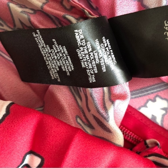 Self-Portrait Off The Shoulder Pleated Floral Mini Dress 6 - Picture 11 of 11